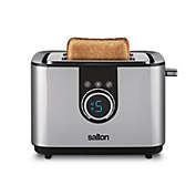 Salton ET2075 - 2 Slice Toaster with Digital Display, Stainless Steel