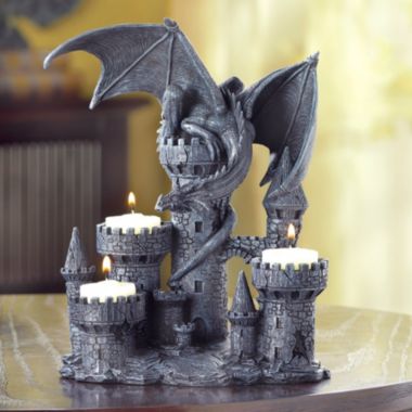 Dragon Crest Dragon Candle Holder. View a larger version of this product image.