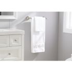 Alternate image 2 for Saturday Knight Ltd Misty Floral Beautiful Embroidered And Ultra Plush Bath Towel - 27x50", White