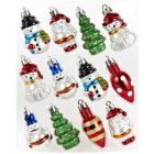Alternate image 0 for Kurt Adler Miniature Shatterproof Hanging Christmas Ornaments, 12-Piece Box Set, 2 Inch