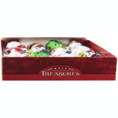 Kurt Adler Miniature Shatterproof Hanging Christmas Ornaments, 12-Piece Box Set, 2 Inch. View a larger version of this product image.