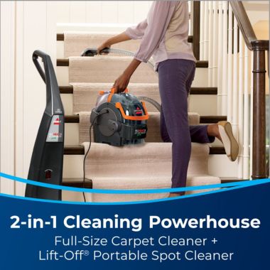 BISSELL ProHeat 2X Lift-Off Pet Full Size Carpet Cleaner. View a larger version of this product image.
