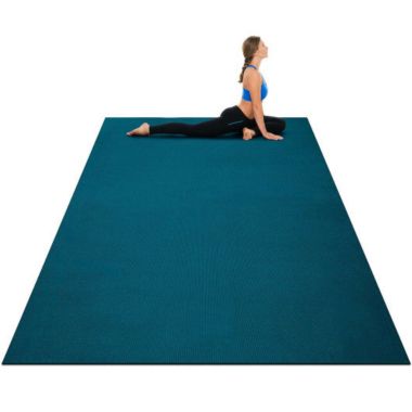 Hivago Large Yoga Mat 6' x 4' x 8 mm Thick Workout Mats. View a larger version of this product image.