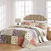 Greenland Home Fashion Blooming Prairie Bedspread Set - 3 - Piece - Queen 60x80", Multi