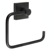 Smedbo House Euro Style Toilet Paper Holder Matte Black