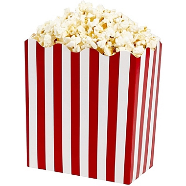 Juvale Large Popcorn Party Favor Boxes (50 Pack). View a larger version of this product image.