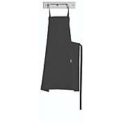 Contemporary Home Living 38" Black Stylish Now Designs Oversized Apron