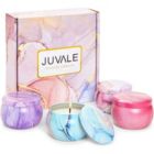 Alternate image 0 for Juvale Scented Soy Wax Candles Gift Set for Women (4 Pack)