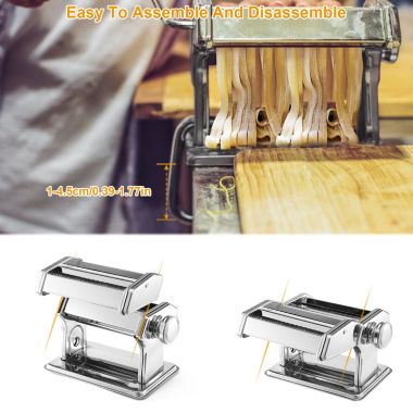 Eggracks By Global Phoenix Pasta Maker Roller Machine Fettuccine Noodle Maker. View a larger version of this product image.