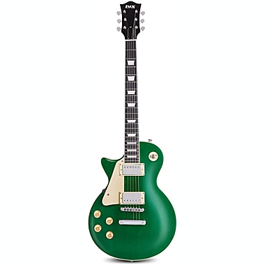 LyxPro 39&quot; SB Series Electric Guitar, Les Paul-Style Kit for Beginner, Intermediate & Pro Players Solid Body Guitar, Bonus 2-Pack of Picks, Mahogany Wood, Volume/Tone Controls, 3-Way Pickup. View a larger version of this product image.