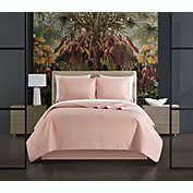 Chic Home Atasha Box Stitched Design Bedding Quilt Set - King 104x90", Blush