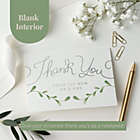 Alternate image 2 for Rileys & Co Thank You Wedding Cards with Envelopes & Stickers, 100 Bulk Pack, Silver Foil, Mr and Mrs Thank You Notes Bulk Cards,   Thank You From the New Mr & Mrs. (Silver)