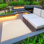 Alternate image 1 for Chaudhary Living 5.25' x 7.5' Off White Abstract Rectangular Outdoor Area Throw Rug