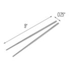 Alternate image 3 for Joyce Chen Reusable Stainless Steel Metal Chopsticks Set, 5 Pair Set