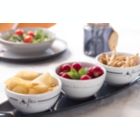 Alternate image 1 for Marine Business Wecome On Board Melamine Snack Set (4-Pc. Set)
