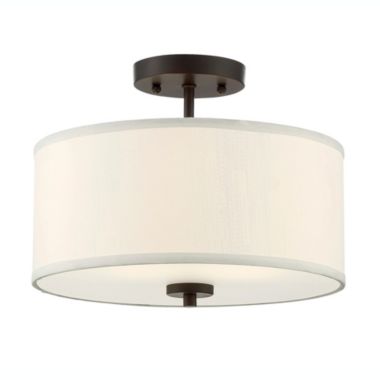 Trade Winds Cassie 2-Light Semi-Flush Ceiling Light. View a larger version of this product image.