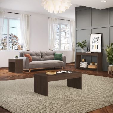 Discount Trends Modern Stylish 3 Pieces Coffee Table Set for Livingroom with Color Combination. View a larger version of this product image.