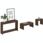Alternate image 1 for Discount Trends Modern Stylish 3 Pieces Coffee Table Set for Livingroom with Color Combination