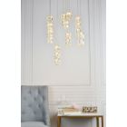Alternate image 1 for Elegant Lighting Polaris LED light gold Pendant Clear Royal Cut Crystal
