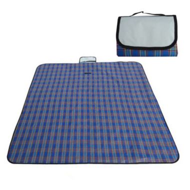 Kitcheniva Beach Blanket Waterproof 79"x59" Blue. View a larger version of this product image.