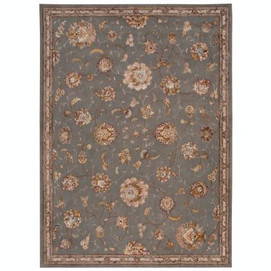 Michael Amini Michael Amini Serenade SRD02 Slate/Brown/Beige Area Rug - 5'3 x 7'5. View a larger version of this product image.
