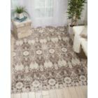 Alternate image 2 for Kathy Ireland Silver Screen Mocha/Slate Area Rug by Nourison KI341 5'3"X7'3"