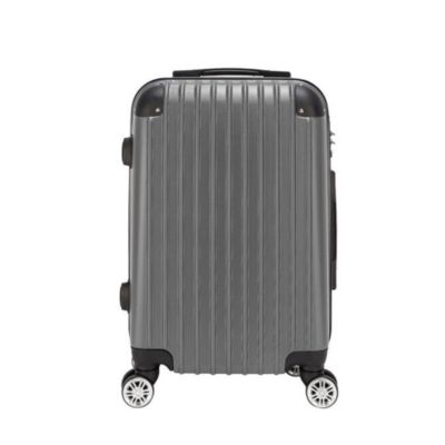 Kitcheniva Home Travel 20" Hardshell Luggage ABS Trolley Suitcase, Grey