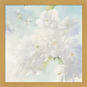 Great Art Now Pear Blossoms by Julia Purinton 13-Inch x 13-Inch Framed Wall Art