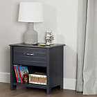 Alternate image 1 for South Shore South Shore Ulysses 1-Drawer Nightstand - Blueberry