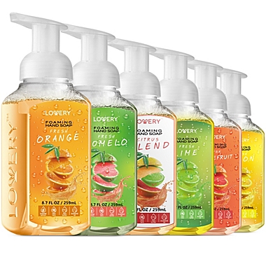 Lovery Foaming Hand Soap - Pack of 6 - Moisturizing Hand Soap - Citrus. View a larger version of this product image.