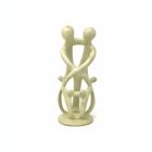 Alternate image 0 for Global Crafts Natural Stone 10 Inch Soapstone Family Sculpture 2 Parents 4 Children