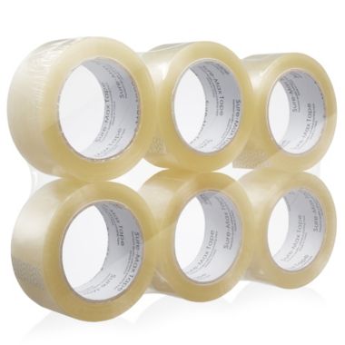 Sure-Max Premium Carton Packing Tape 1.8 mil 330 Feet (110 yards) - Clear. View a larger version of this product image.