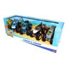 Alternate image 2 for Hot Wheels Monster Trucks 1  64, 4 Pack Gnash & Clash