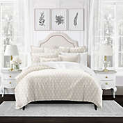 6ix Tailors Fine Linens Desdemona Vanilla Comforter Set