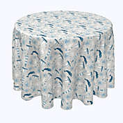 Fabric Textile Products, Inc. Round Tablecloth, 100% Polyester, 70" Round, Elements of the Sea