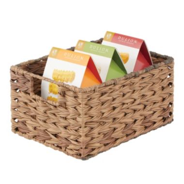 mDesign Woven Ombre Pantry Bin Basket, 6 Pack. View a larger version of this product image.
