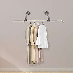 Stock Preferred Multi-Purpose Iron Garment Hanging Rod Closet Storage