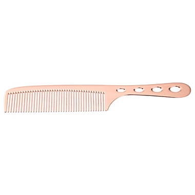 Unique Bargains Wide Tooth Hair Comb All Purpose Detangling Dressing Comb  Stainless Steel Rose Gold Tone | Bed Bath & Beyond