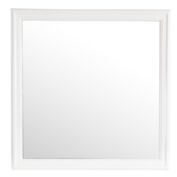 Passion Furniture 38 in. x 38 in. Classic Square Framed Dresser Mirror