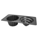 Alternate image 0 for Baker's Secret Jumbp Cupcake Pan, Nonstick Coating & Thick Carbon Steel, Essentials Line, Dark Gray