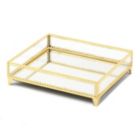 Alternate image 0 for Accent Plus Gold Jewelry Tray with Mirrored Base