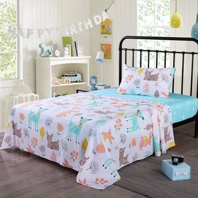 Elephant Sheet Bed Sheets for Kids Girls Boys Teens Children Beds Set 