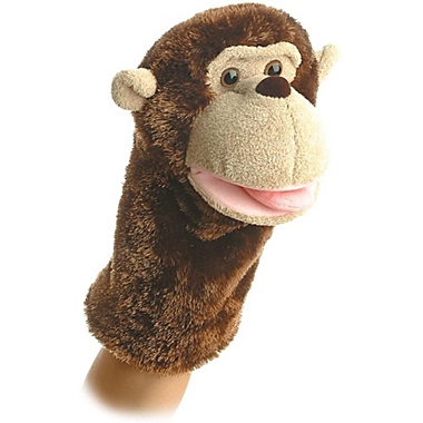 Aurora Plush 10&quot; Montgomery Monkey Puppet - 02328. View a larger version of this product image.