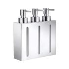 Alternate image 0 for Smedbo Outline Soap Dispenser Wall Mount 3 Pumps Polished Chrome