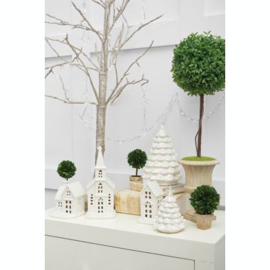 Gallerie II Large White Tree LED Figurine. View a larger version of this product image.