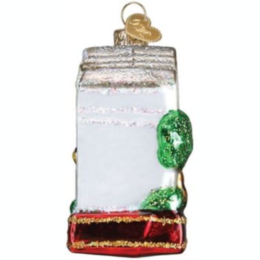 Old World Christmas 20100 Glass Blown Rainbow Row Ornament. View a larger version of this product image.