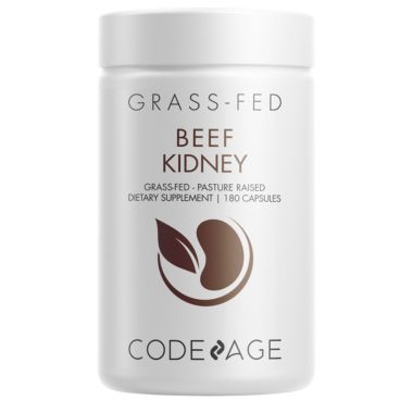 Codeage Grass-Fed Beef Kidney Pasture-Raised, Non-Defatted Supplement, Freeze-Dried - 180ct. View a larger version of this product image.
