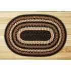 Alternate image 0 for Earth Rugs C-313 Mocha / Frappuccino Oval Braided Rug 5 Feet x 8 Feet