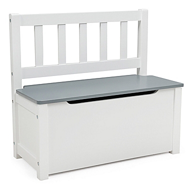 Costway Kids Wooden Bench Chair Storage Stool. View a larger version of this product image.