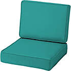 Alternate image 0 for Arden Selections ProFoam EverTru Acrylic Deep Seat Patio Cushion Set, Surf Teal, 24 x 24 x 6"